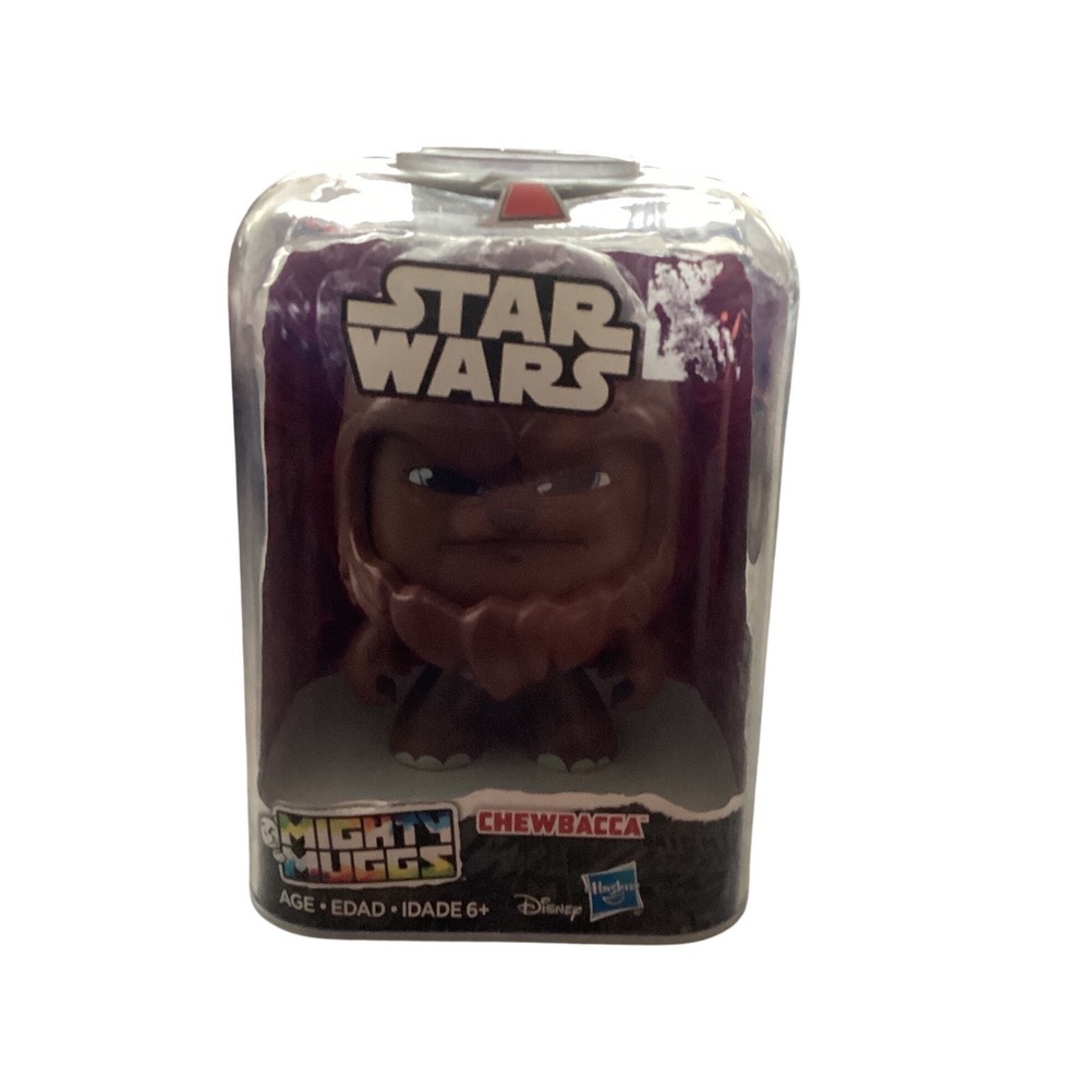 Star‎ Wars Mighty Muggs Chewbacca Hasbro E2175 Vinyl Figure 3 Expressions New